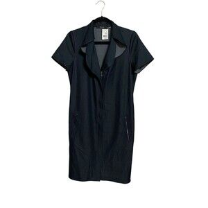 Tahari Madelina Dress Size 8 Blue New